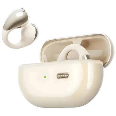 слушалки,слушалки,soundpeats,pearlclip,pro,earphones,beige,(beige)