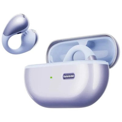 слушалки,слушалки,soundpeats,pearlclip,pro,earphones,purple,(purple)