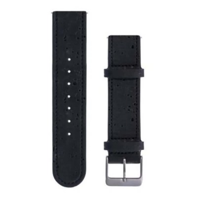 електро,mudita,cork,watch,strap,silver,(cork,black)
