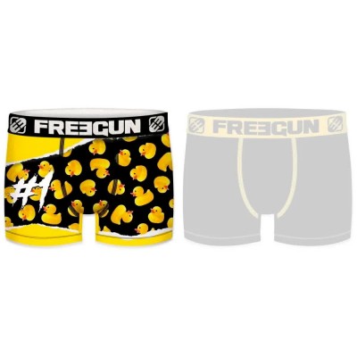 боксерки,мъжко,бельо,freegun,best,anniversary,boxers,refurbished,black,(black,yellow)