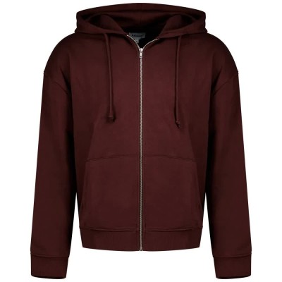 блуза,мъжки,пуловери,balmohk,30000811,full,zip,sweatshirt,brown,(fudge)