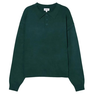 дамски,блузи,с,яка,мъжки,блузи,с,яка,balmohk,30000853,long,sleeve,polo,green,(sycamore)