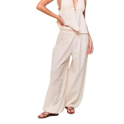 рокля,мъжки,панталони,дамски,панталони,balmohk,30000999,dress,pants,beige,(ecru)