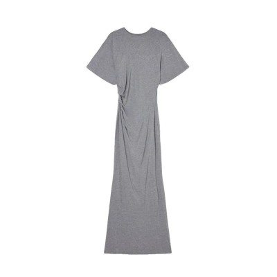 рокля,дамски,поли,и,рокли,balmohk,30001032,short,sleeve,midi,dress,grey,(grey,melange)