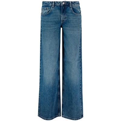 дънки,мъжки,панталони,дамски,панталони,balmohk,rita,wide,leg,low,waist,jeans,blue,(soft,denim)