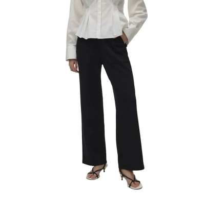 панталони,мъжки,панталони,дамски,панталони,vero,moda,bellis,straight,fit,pants,black,(black)
