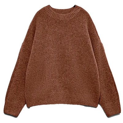 блуза,мъжки,пуловери,дамски,пуловери,vero,moda,boom,sweater,brown,(cocoa,brown,detail,melange)