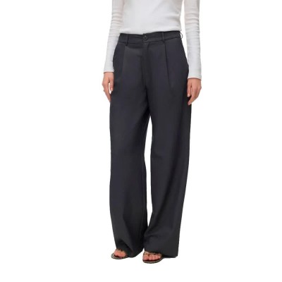 панталони,мъжки,панталони,дамски,панталони,vero,moda,dallas,wide,leg,high,waist,pants,black,(dark,grey,melange)