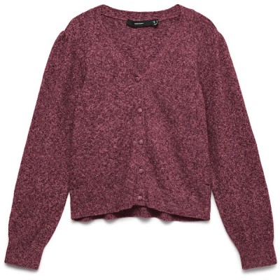 жилетка,мъжки,пуловери,дамски,пуловери,vero,moda,doffy,cardigan,purple,(windsor,wine,detail,black,melange)