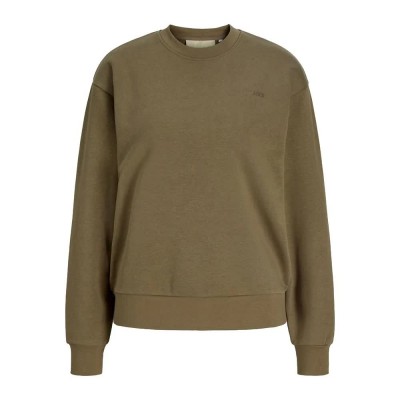блуза,дамски,блузи,jack,&,jones,abbie,every,relaxed,fit,jjxx,sweatshirt,green,(beech,slate,black,logo)