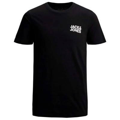 тениска,мъжки,тениски,дамски,тениски,jack,&,jones,corp,logo,short,sleeve,t,shirt,black,(black,small,print)