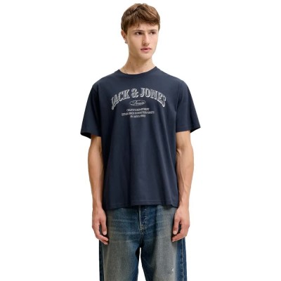 тениска,мъжки,тениски,дамски,тениски,jack,&,jones,denver,logo,short,sleeve,t,shirt,blue,(navy,blazer)