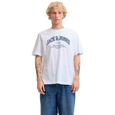 тениска,мъжки,тениски,дамски,тениски,jack,&,jones,denver,logo,short,sleeve,t,shirt,white,(white)