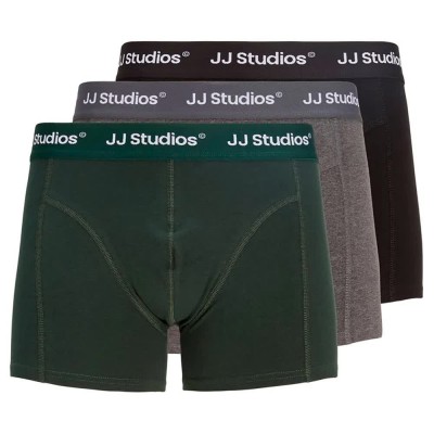 боксерки,детско,бельо,jack,&,jones,soho,solid,sn,boxers,3,units,multicolor,(black,dgm,scarab)