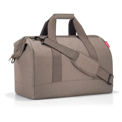 сак,сакове,reisenthel,allrounder,l,duffle,bag,brown,(herringbone,mokka)