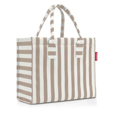 пазарска,чанта,всички,чанти,reisenthel,daily,shopper,bag,brown,white,(summerstripes,coffee)