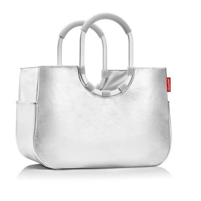 пазарска,чанта,всички,чанти,reisenthel,l,shopper,bag,silver,(silver,crackle)