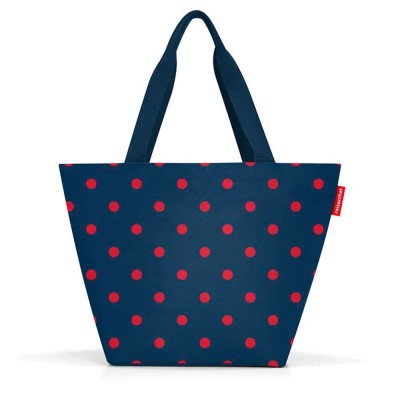 пазарска,чанта,всички,чанти,reisenthel,m,shopper,bag,blue,(mix,dots,red)