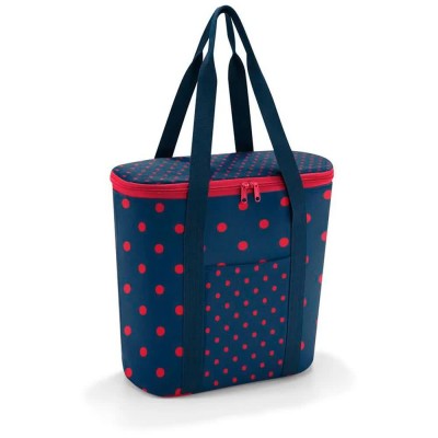 пазарска,чанта,всички,чанти,reisenthel,thermo,shopper,bag,blue,(mix,dot,red)