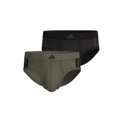 мъжко,бельо,adidas,active,flex,cotton,3,stripes,slips,2,units,green,black,(black,olive)