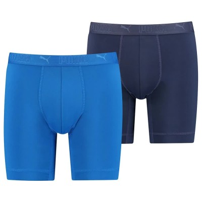боксерки,мъжко,бельо,puma,sport,boxers,2,units,refurbished,blue,(blue,combo)