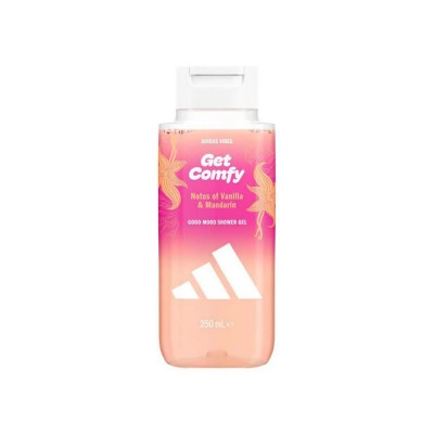 хигиена,тяло,adidas,vibes,get,comfy,250,ml,shower,gel,clear,(purple)