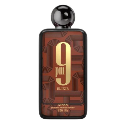 мъжки,парфюми,afnan,9pm,elixir,100,ml,eau,de,parfum,brown,(black,gold)
