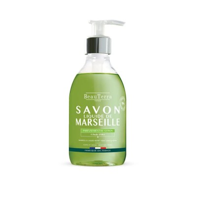 хигиена,тяло,beauterra,marseille,mint,citron,300,ml,soap,clear,(green,yellow)