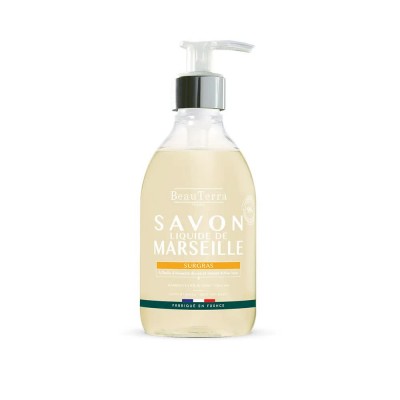 хигиена,тяло,beauterra,marseille,sweet,almond,300,ml,soap,clear,(orange)
