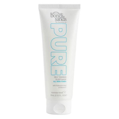 ексфолианти,bondi,sands,pure,self,tanning,sleep,mask,dark,75,ml,face,mask,blue,white