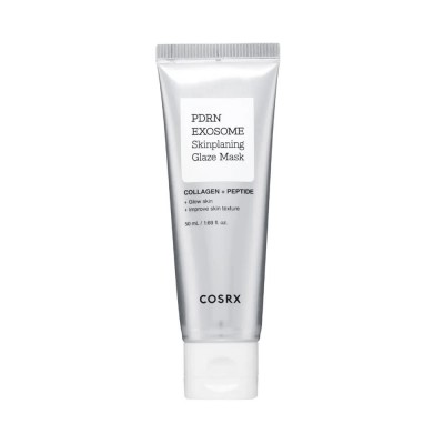 ексфолианти,cosrx,pdrn,exosome,skinplaning,glaze,50,ml,face,mask,clear,(white,blue)