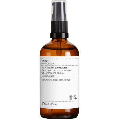 ексфолианти,evolve,beauty,liquid,radiance,glycolic,100,ml,tonic,clear,(white,gold)