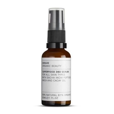 ексфолианти,evolve,beauty,superfood,360,30,ml,serum,clear,(white,gold)