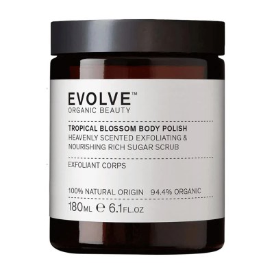 хигиена,тяло,evolve,beauty,tropical,blossom,180,ml,body,scrub,clear,(yellow,brown)