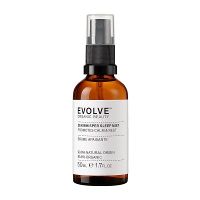 хигиена,тяло,evolve,beauty,zen,whisper,sleep,50ml,body,spray,blue,white