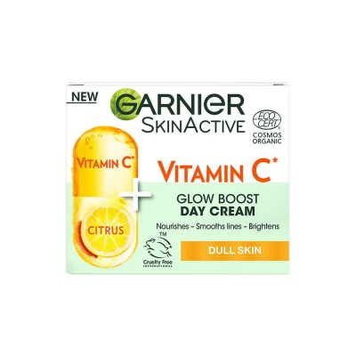 ексфолианти,garnier,skin,active,vitamin,c,glow,boost,50ml,face,cream,white,orange