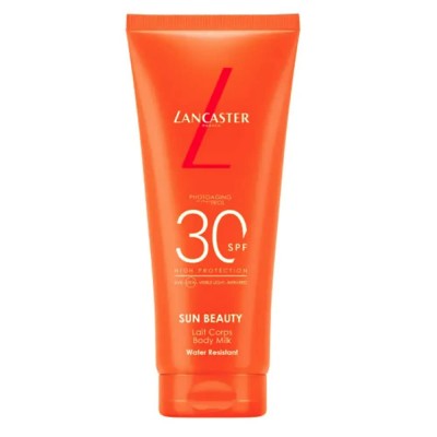 хигиена,тяло,lancaster,sun,beauty,body,milk,spf30,body,milk,orange,(orange,white)