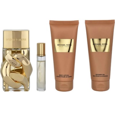 дамски,парфюми,michael,kors,pour,femme,edp,100,ml,+,100,ml,+,100,ml,+,edp,10,ml,giftset,eau,de,parfum,golden,(white,gold)