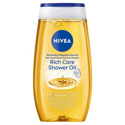 хигиена,тяло,nivea,200,ml,body,oil,golden,(gold,white)