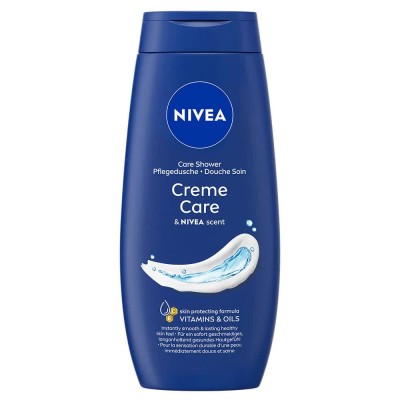хигиена,тяло,nivea,creme,care,500,ml,shower,gel,blue,(blue,white)