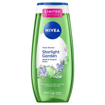 хигиена,тяло,nivea,fruity,delight,250ml,shower,gel,clear,(pink,white)