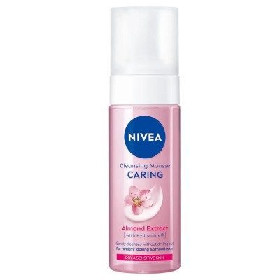 ексфолианти,nivea,glow,150,ml,cleanser,clear,(transparent,pink)