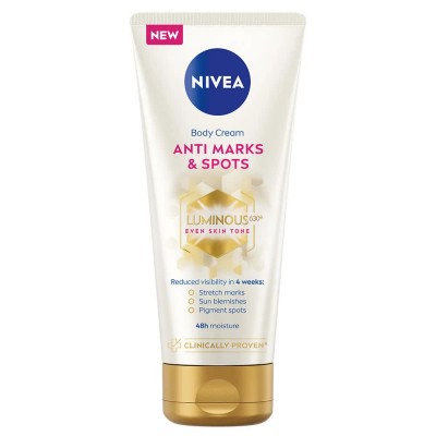 хигиена,тяло,nivea,luminous630,anti,marks,&,spots,200,ml,body,cream,golden,(white,gold)