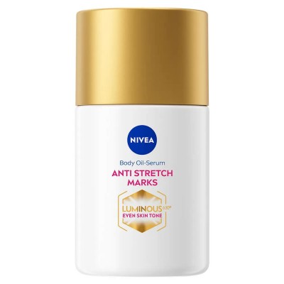 хигиена,тяло,nivea,luminous630,anti,stretch,marks,100,ml,body,oil,golden,(white,gold)