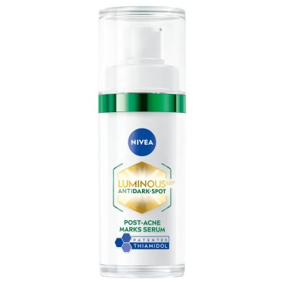 ексфолианти,nivea,luminous630,post,acne,marks,30,ml,serum,clear,(white,gold)