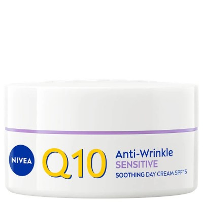 ексфолианти,nivea,q10,sensitive,50,ml,face,cream,white,pink