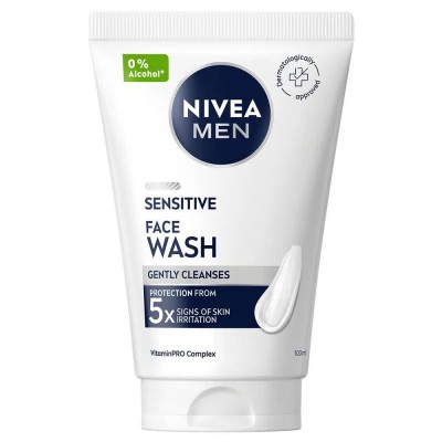 ексфолианти,nivea,sensitive,100,ml,cleanser,white,(white,pink)