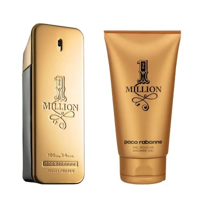 мъжки,парфюми,paco,rabanne,1,million,edt,100ml,+,100,ml,giftset,eau,de,parfum,golden,(gold)