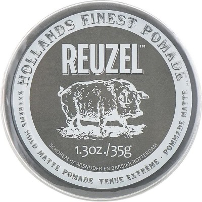 хигиена,коса,reuzel,extreme,hold,matte,35,g,styling,pomade,silver,(grey)