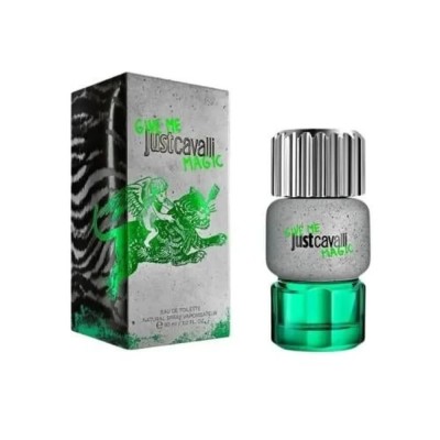 мъжки,парфюми,roberto,cavalli,just,cavalli,give,me,magic,for,him,90ml,eau,de,toilette,green,grey,(gold,transparent)